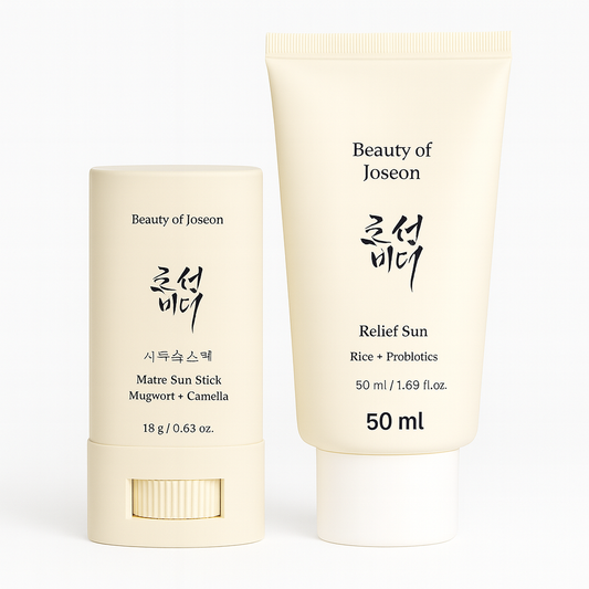 Beauty of Joseon Relief Sun Duo — Protector Solar + Stick SPF50+ PA++++